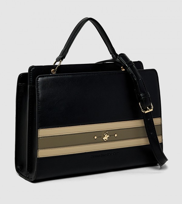 Beverly Hills Polo Club - Black Handheld Bags