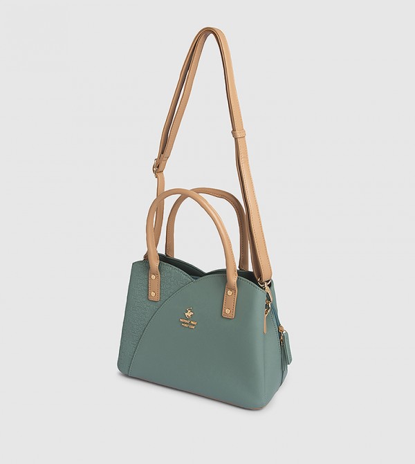 بيفرلي هيلز بولو كلوب بيفرلي هيلز بولو كلوب - أخضر Satchel Bags