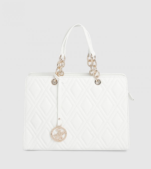 Beverly Hills Polo Club  Satchel Bags - White Satchel Bags