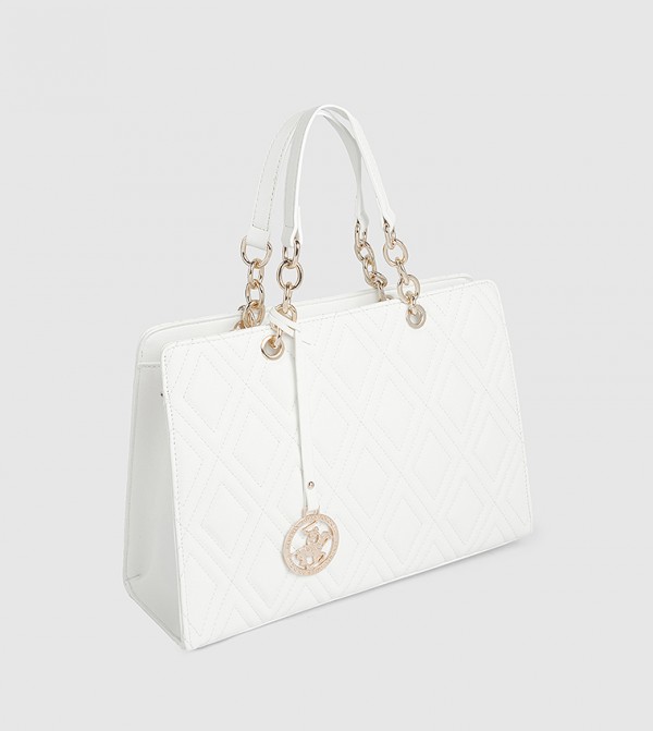 Beverly Hills Polo Club  Satchel Bags - White Satchel Bags