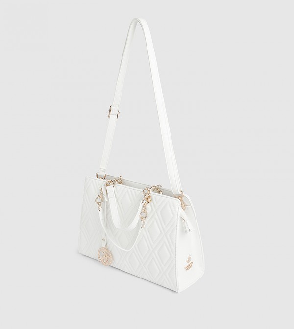 Beverly Hills Polo Club  Satchel Bags - White Satchel Bags