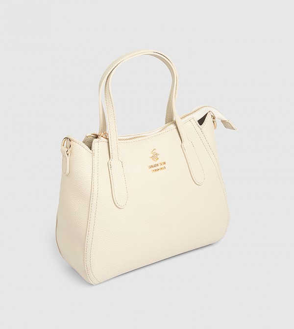 Beverly Hills Polo Club Beverly Hills Polo Club - Cream Satchel Bags