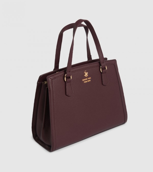 بيفرلي هيلز بولو كلوب بيفرلي هيلز بولو كلوب - بورغندي Satchel Bags