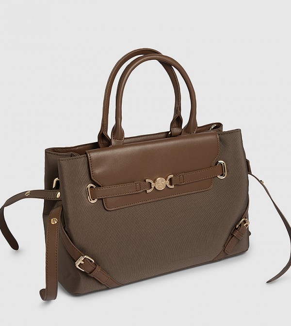 Beverly Hills Polo Club Bags - Brown Satchel Bags