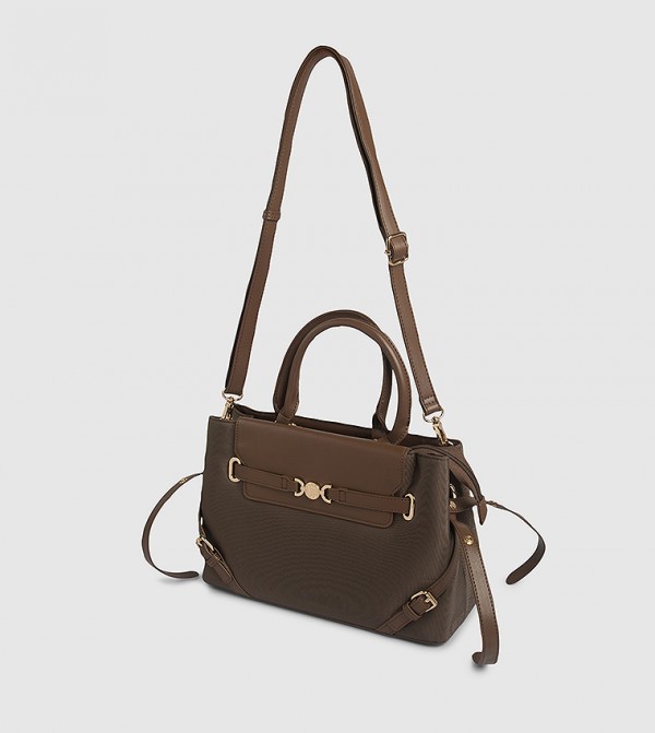 Beverly Hills Polo Club Bags - Brown Satchel Bags