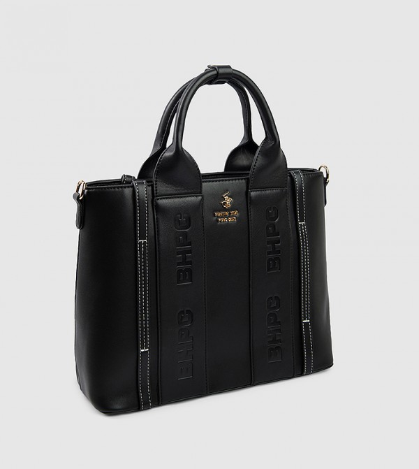 Beverly Hills Polo Club  - Black Tote Bags