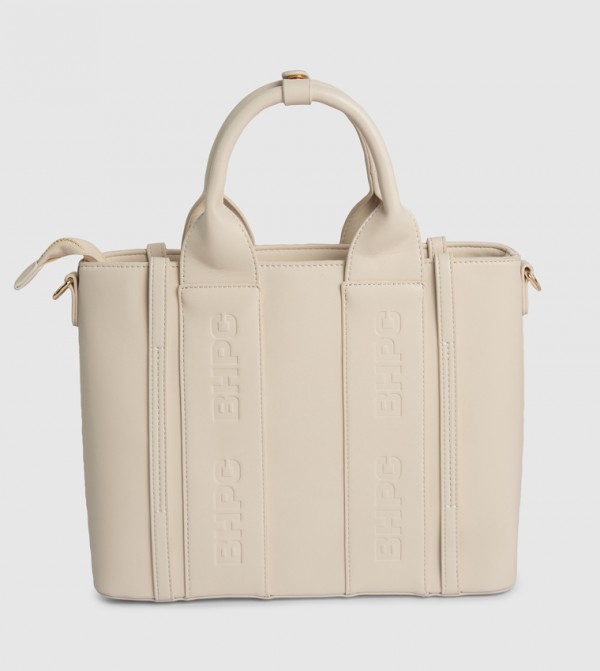 Beverly Hills Polo Club  Tote Bags - Beige Tote Bags