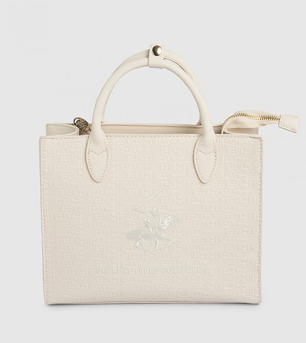 Beverly Hills Polo Club Beverly Hills Polo Club - Off White Satchel Bags