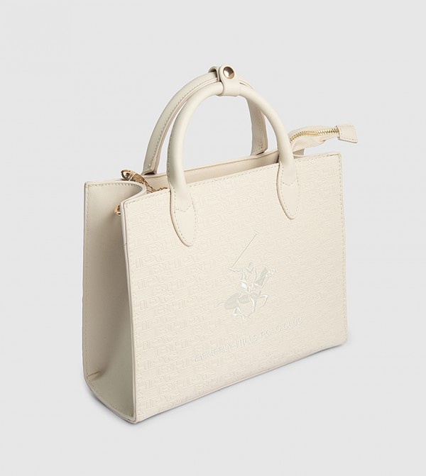 Beverly Hills Polo Club Beverly Hills Polo Club - Off White Satchel Bags