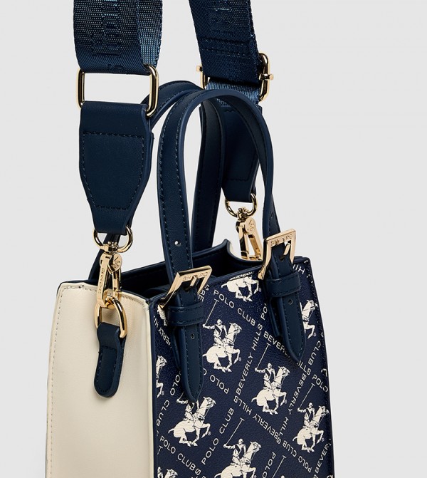 Beverly Hills Polo Club  Handbags - Navy Tote Bags