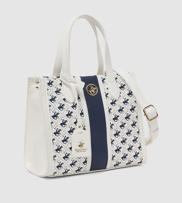 Beverly Hills Polo Club  Tote Bags - White Tote Bags