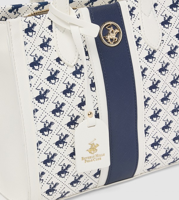Beverly Hills Polo Club  Tote Bags - White Tote Bags