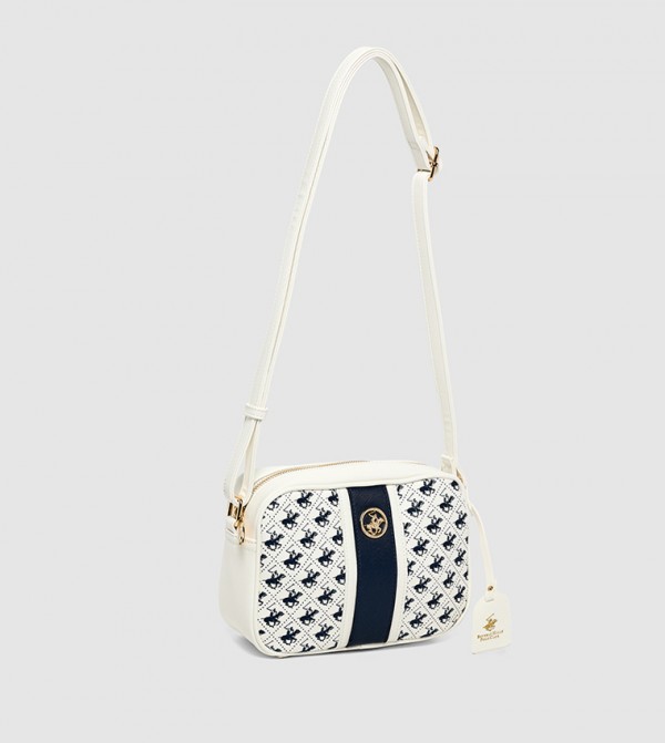 Beverly Hills Polo Club  Crossbody Bags - White Cross Body Bags