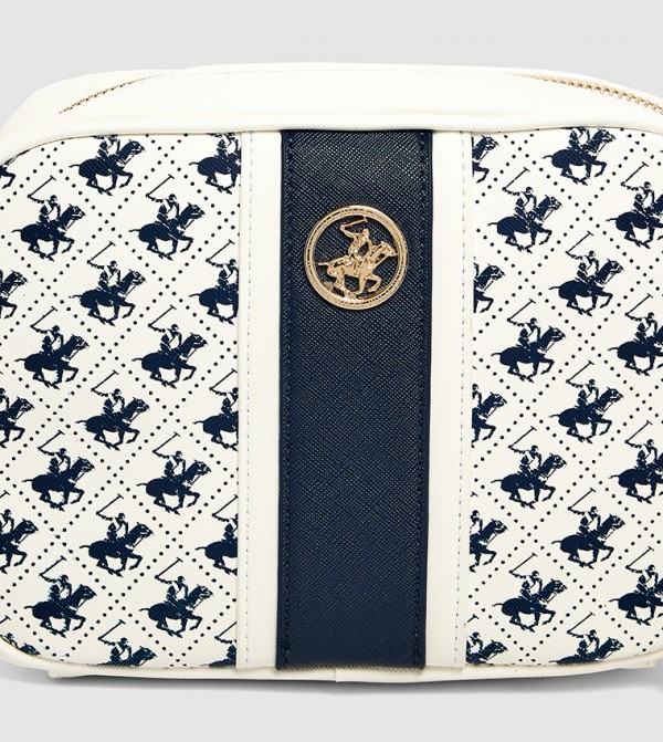 Beverly Hills Polo Club  Crossbody Bags - White Cross Body Bags