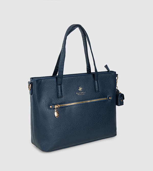 بيفرلي هيلز بولو كلوب  حقائب توت - كحلي مزرق  حقائب يد كبيرة