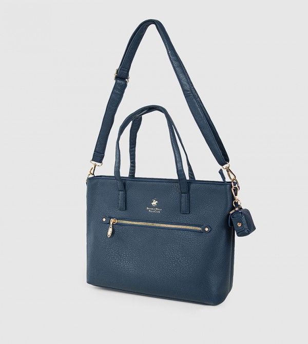 بيفرلي هيلز بولو كلوب  حقائب توت - كحلي مزرق  حقائب يد كبيرة