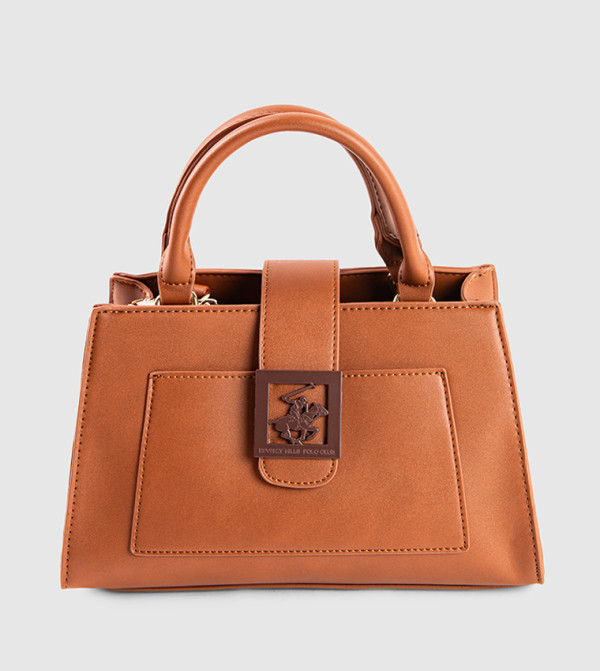 Beverly Hills Polo Club Satchel Bags - Tan Satchel Bags