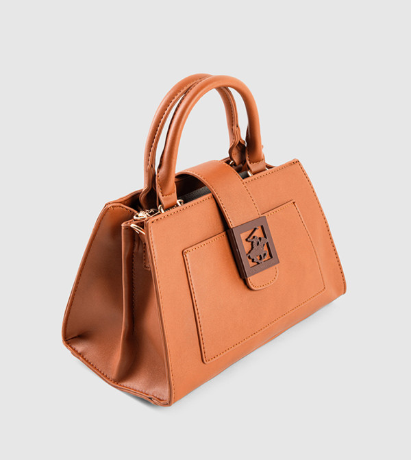 Beverly Hills Polo Club Satchel Bags - Tan Satchel Bags