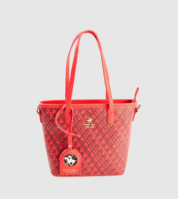 Beverly Hills Polo Club Tote Bags - Red Tote Bags