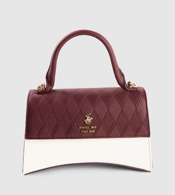 Beverly Hills Polo Club Beverly Hills Polo Club - Burgundy Handheld Bags