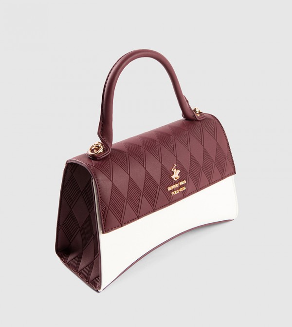 Beverly Hills Polo Club Beverly Hills Polo Club - Burgundy Handheld Bags