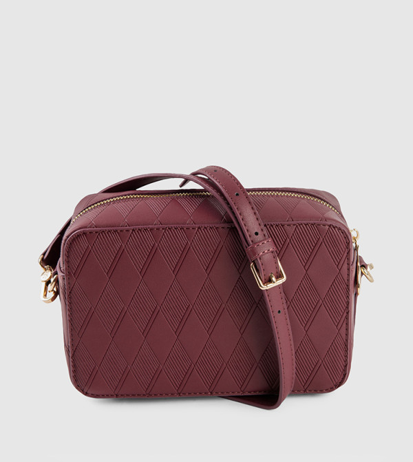Beverly Hills Polo Club  - Burgundy Cross Body Bags