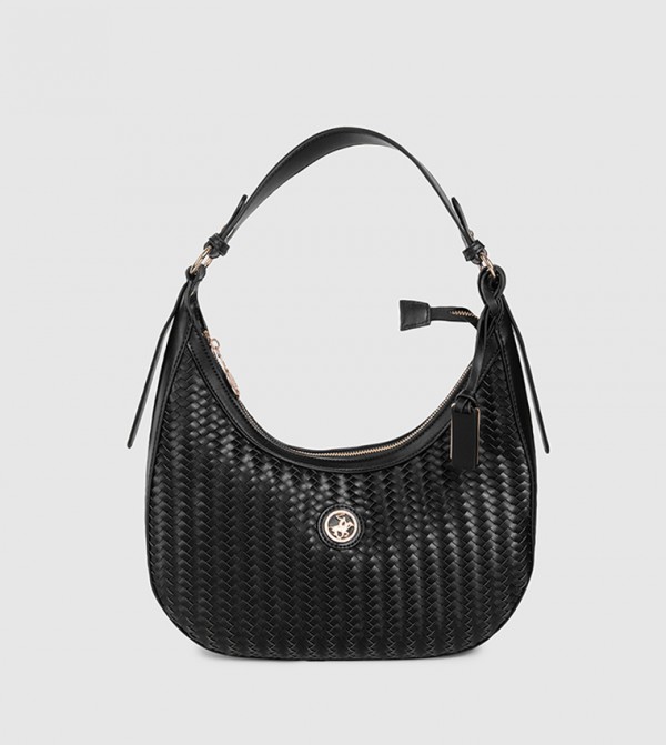 Beverly Hills Polo Club  Hobo Bags - Black Hobo Bags
