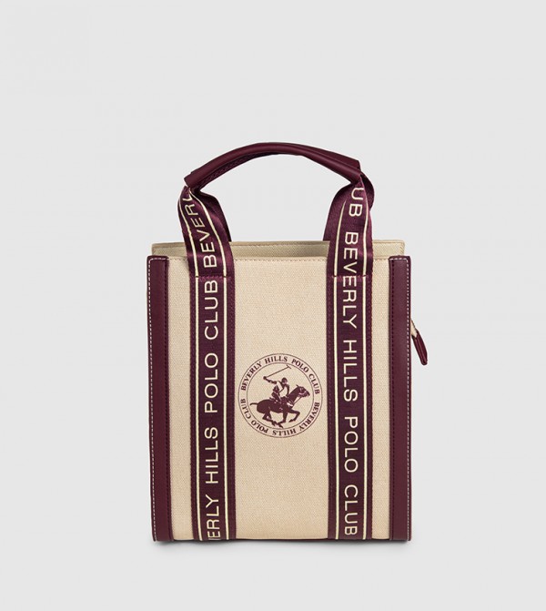 Beverly Hills Polo Club Beverly Hills Polo Club - Burgundy Tote Bags