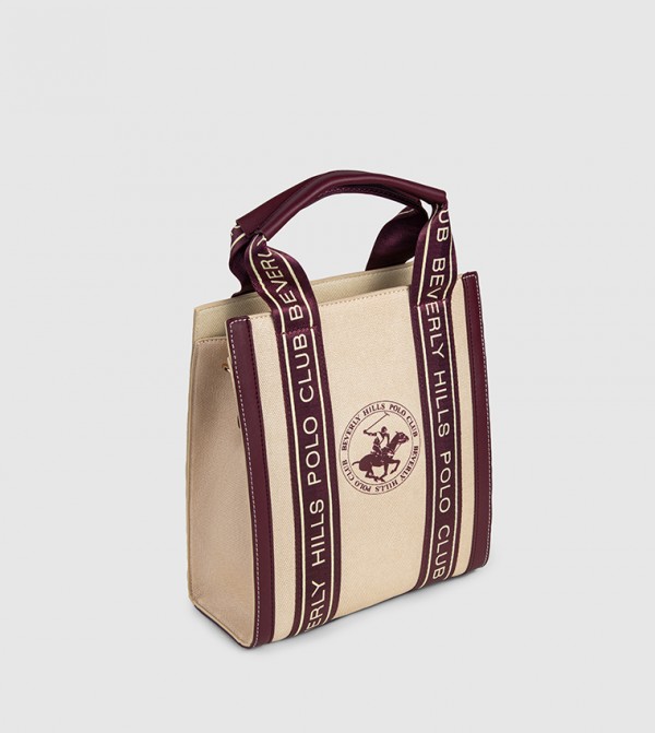 Beverly Hills Polo Club Beverly Hills Polo Club - Burgundy Tote Bags