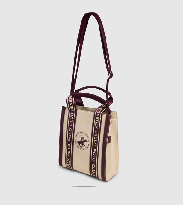 Beverly Hills Polo Club Beverly Hills Polo Club - Burgundy Tote Bags
