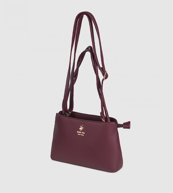 Beverly Hills Polo Club  Handbags - Burgundy Shoulder bags