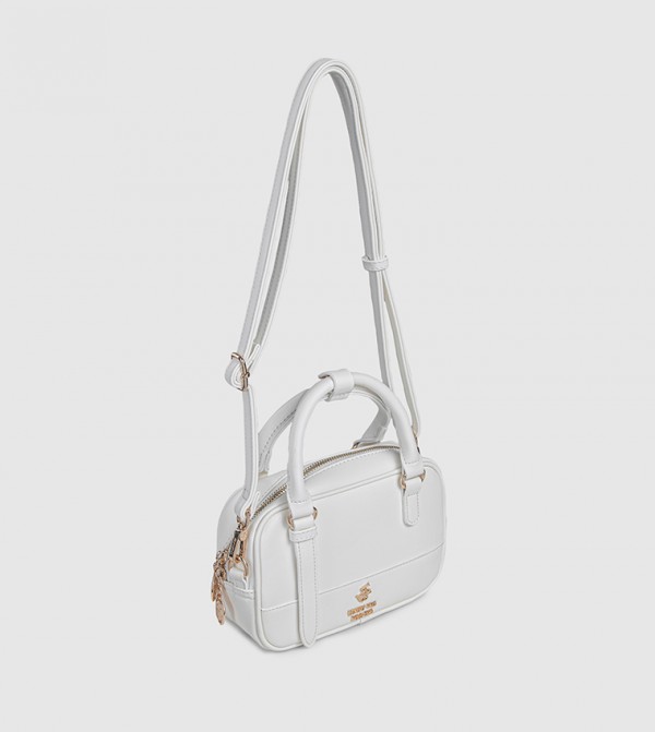 Beverly Hills Polo Club - White Handheld Bags