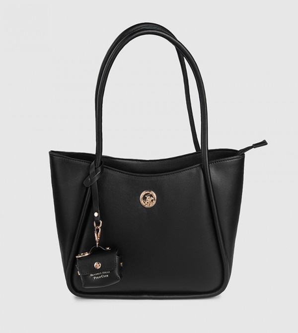 Beverly Hills Polo Club  Tote Bags - Black Tote Bags