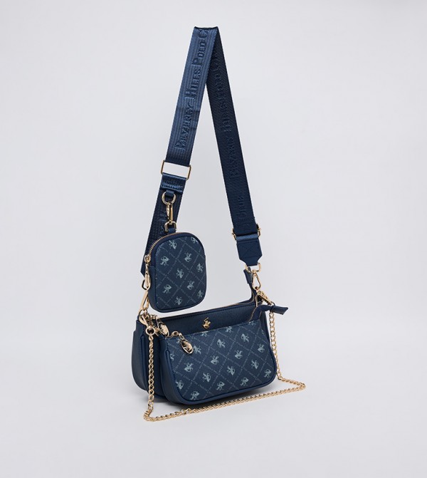 بيفرلي هيلز بولو كلوب بيفرلي هيلز بولو كلوب - كحلي حقائب بحمالة طويلة