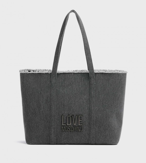 Love Moschino  - Charcoal Tote Bags