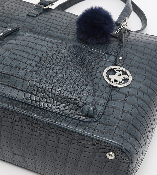 بيفرلي هيلز بولو كلوب oversized bags styleedit - كحلي مزرق  Tote Bag