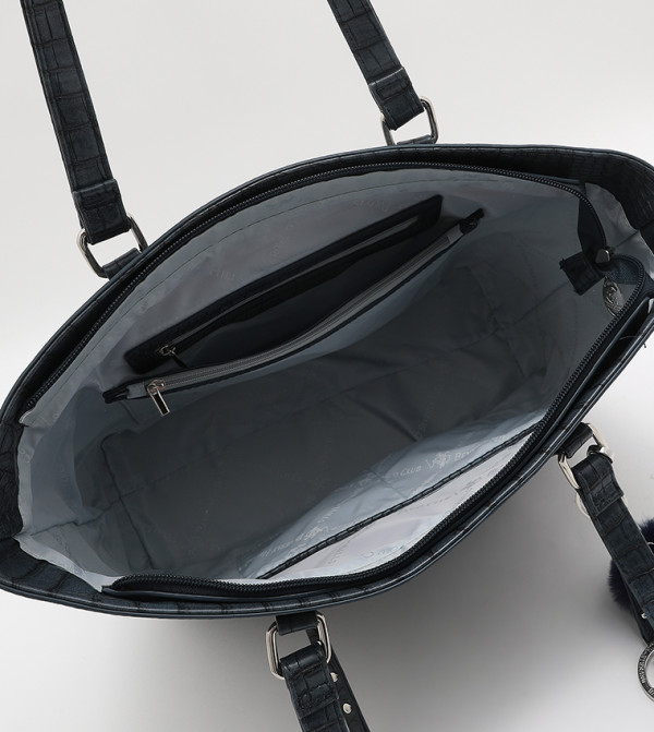 بيفرلي هيلز بولو كلوب oversized bags styleedit - كحلي مزرق  Tote Bag