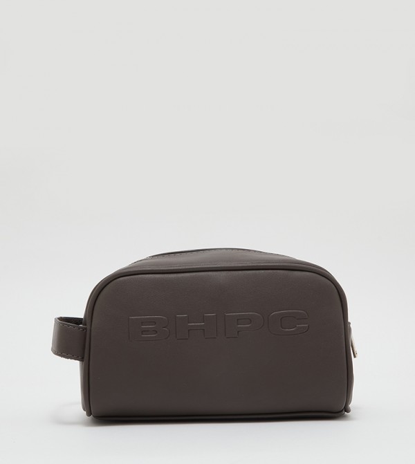 Beverly Hills Polo Club  - Brown Toiletry bag
