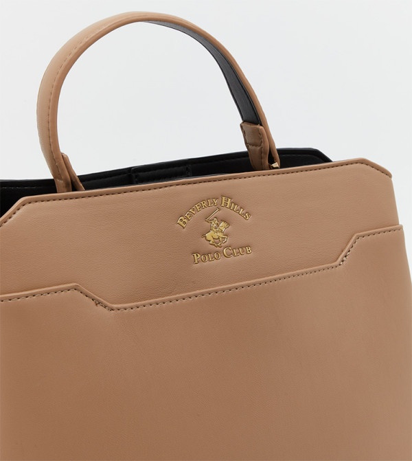 بيفرلي هيلز بولو كلوب oversized bags styleedit - بيج Shoulder Bag