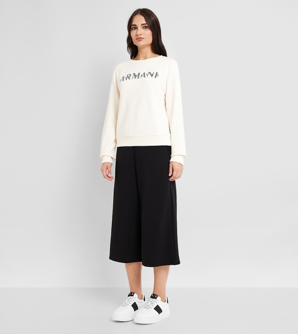 Armani Exchange  - Off White Sweatshirts