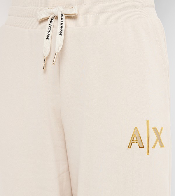 Armani Exchange - Beige Joggers