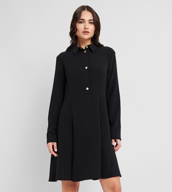 Armani Exchange  - Black Casual Dresses