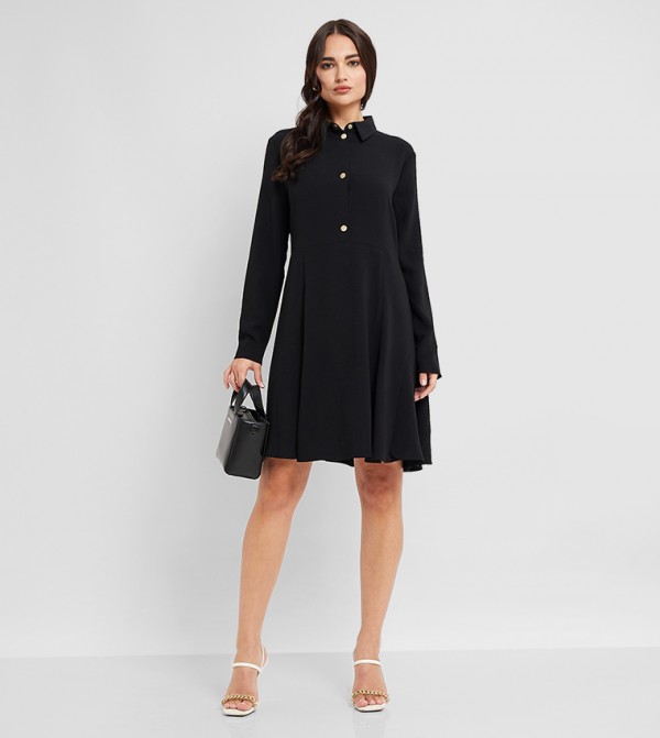 Armani Exchange  - Black Casual Dresses