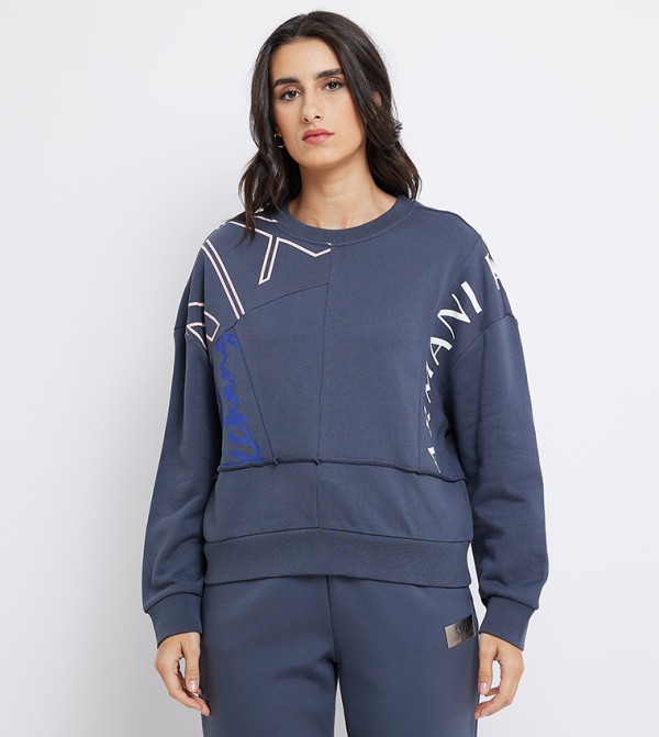 Armani Exchange - Navy Sweatshirts