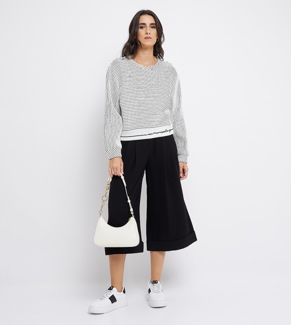 Armani Exchange - Black Culottes