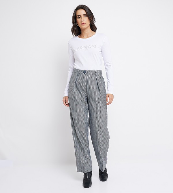 Armani Exchange  - Blue Formal Pants