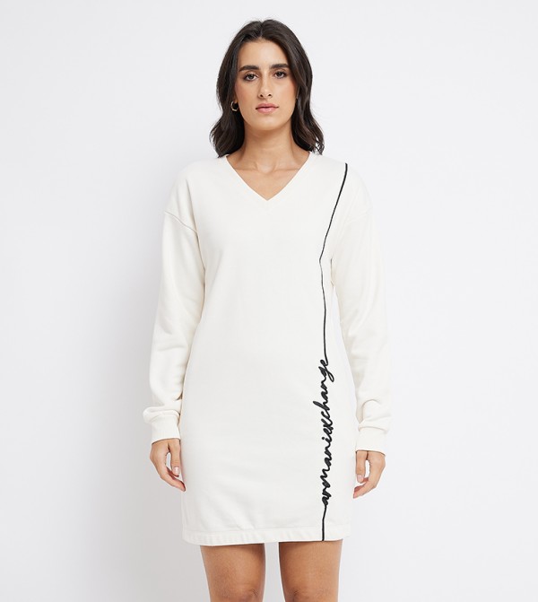 Armani Exchange  - Off White Casual Dresses