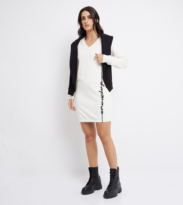 Armani Exchange  - Off White Casual Dresses