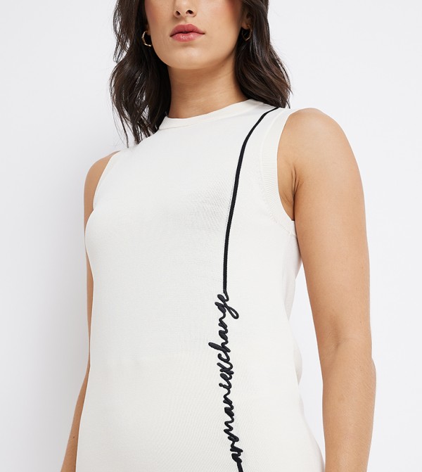Armani Exchange  - Off White Tops & Blouses