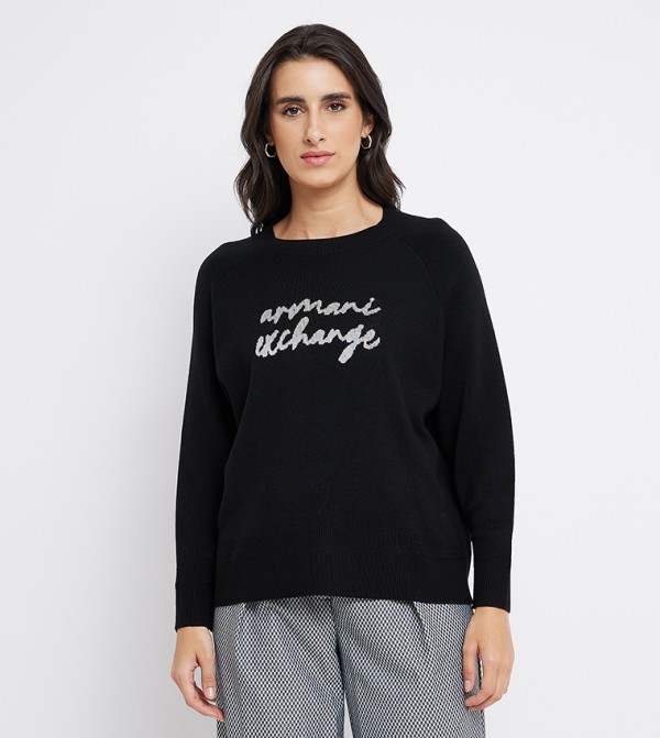Armani Exchange - Black Sweaters